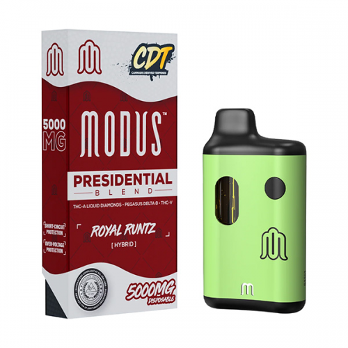 Modus CDT Presidential Delta Disposable Vape 5gm/5ct/pk