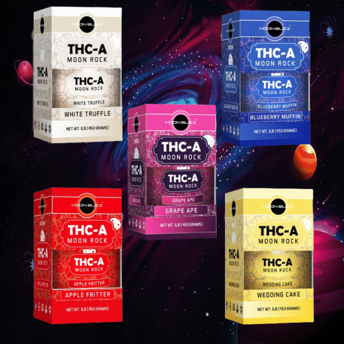 Moon Buzz Premium THC-A Moon Rock Flower 453gm (1lb)