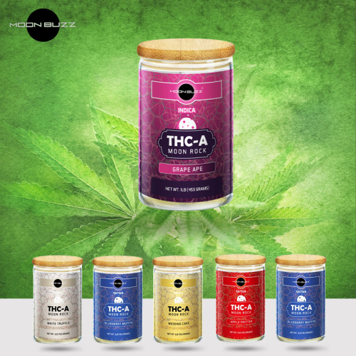 Moon Buzz Premium THC-A Moon Rock Flower 453gm (1lb)