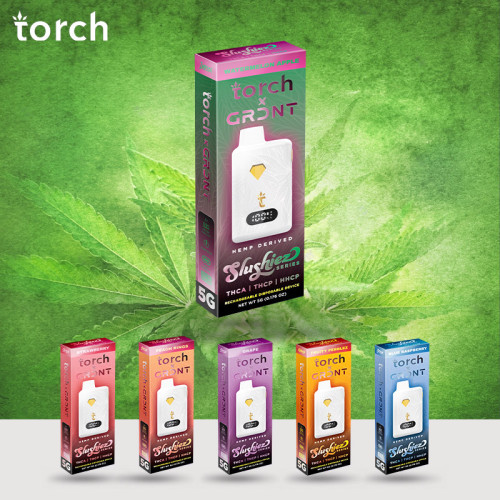Torch x GRDNT Slushiez Disposable Vape 5gm/5ct/pk