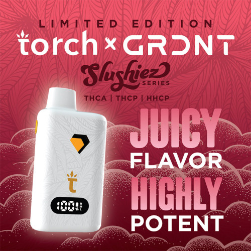 Torch x GRDNT Slushiez Disposable Vape 5gm/5ct/pk
