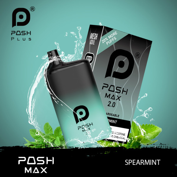Posh Max 2.0 5200 Puffs Disposable Vape 5ct/Display | Speed ...