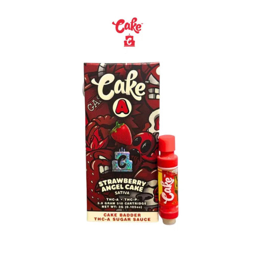 CAKE A BADDER THC-A/THC-P SUGAR SAUCE VAPE CARTRIDGE 3GM/5CT/PK 