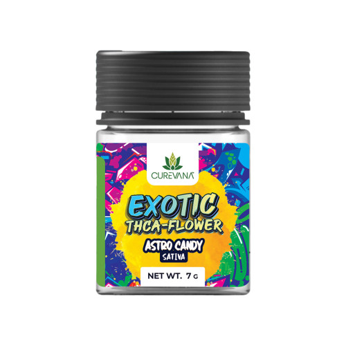 CUREVANA EXOTICS THC-A FLOWER 7GM/JAR