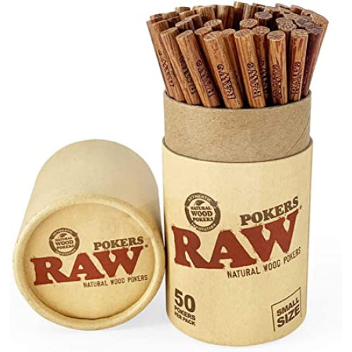 RAW WOODEN POKER STICK   