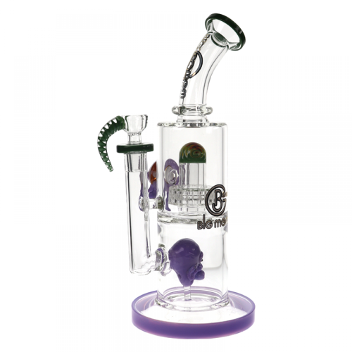 11 INCH BIG MOM SHOWER HEAD BENT NECK GLASS WATER PIPE 758GM 