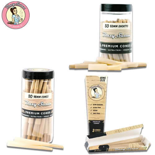 BLAZY SUSAN UNBLEACHED PRE ROLLED CONES