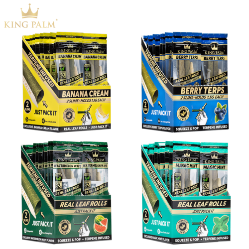 KING PALM SLIM ROLLS  2CT/20PK 