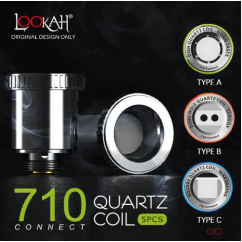 Lookah 710 Quartz Replacement Coil 5ct/Pk  