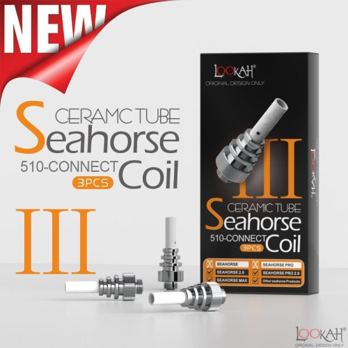 Lookah Seahorse III Replacement Coils 3ct/pk