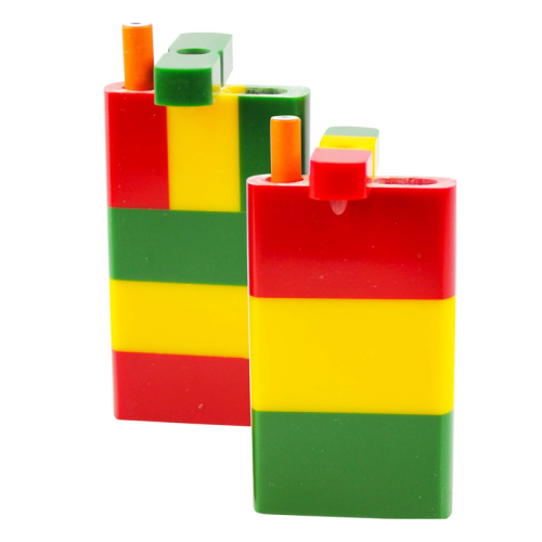 ACRYLIC RESIN DUGOUT LARGE WITH METAL BAT