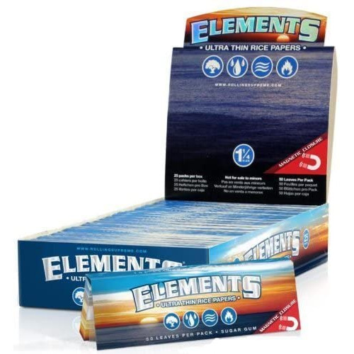 ELEMENTS ULTRA THIN RICE ROLLING PAPER 