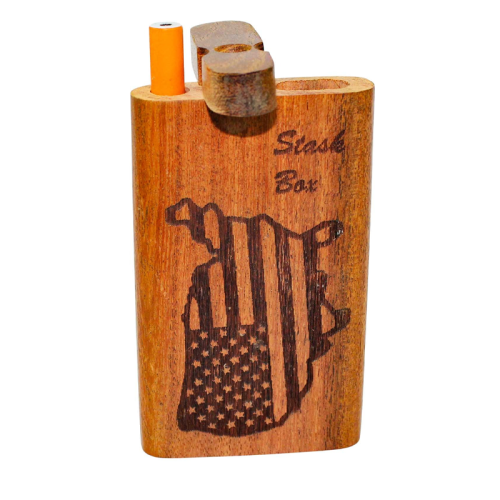 WOOD DUGOUT LARGE ASSORTED DESIGN WITH METAL BAT