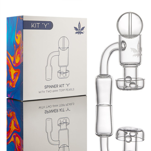 ALEAF QUARTZ BANGER SPINNER KIT - Y 