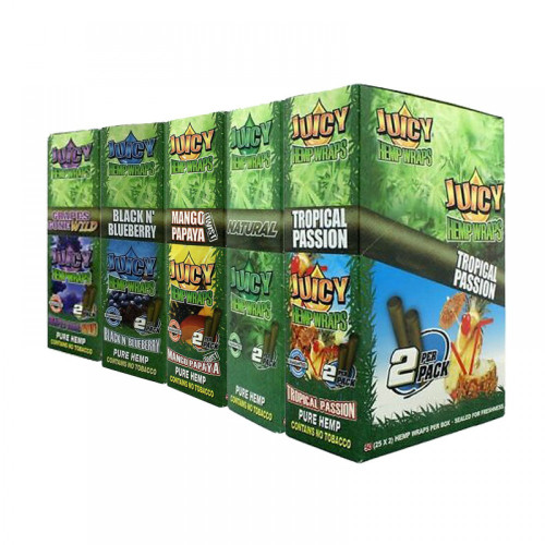 JUICY TOASTED HEMP WRAPS 2CT/25PK  