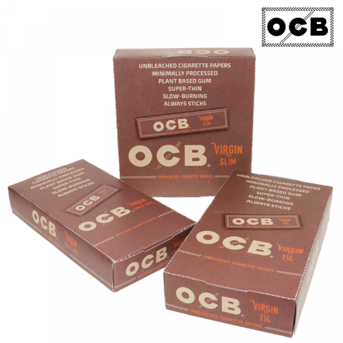 OCB VIRGIN ROLLING PAPERS 24 BOOKLETS 