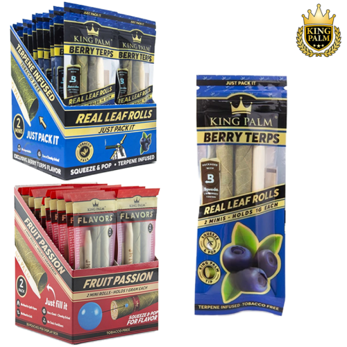 KING PALM MINI ROLLS 2CT/20PK