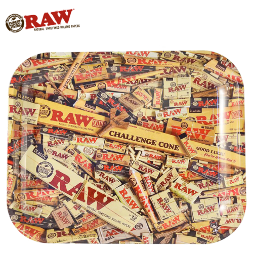 RAW MIX TRAY METAL ROLLING TRAY  