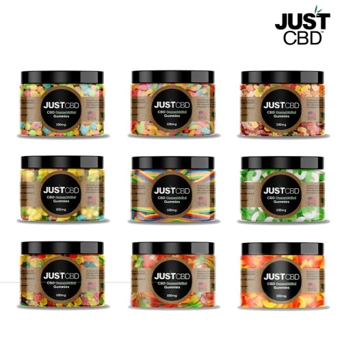 JUST CBD GUMMIES 500MG/JAR 