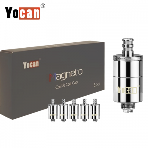 Yocan Magneto Coils & Caps 5ct/pk