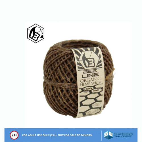 BEE LINE ORGANIC HEMP WICK THICK 200FT/1PK 