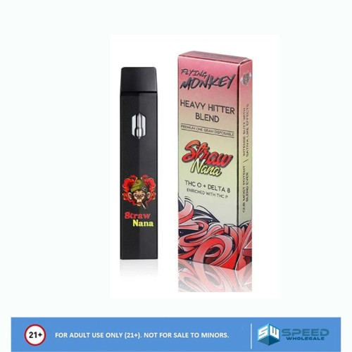 FLYING MONKEY DELTA 8 HEAVY HITTER BLEND DISPOSABLE VAPE 1GM/8CT/PK    