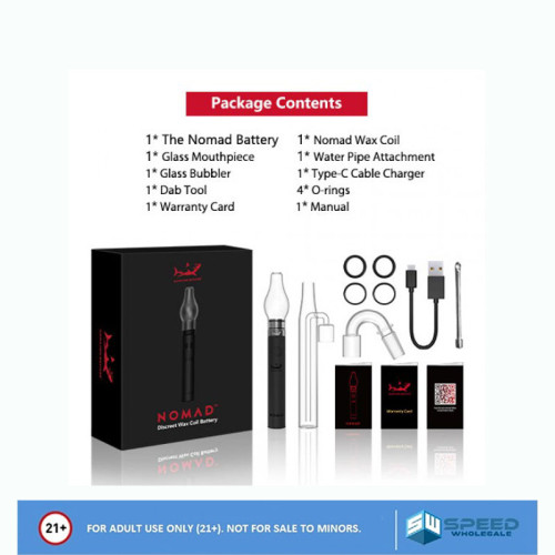 Hamilton Nomad Portable Wax Coil Battery 1ct - Black