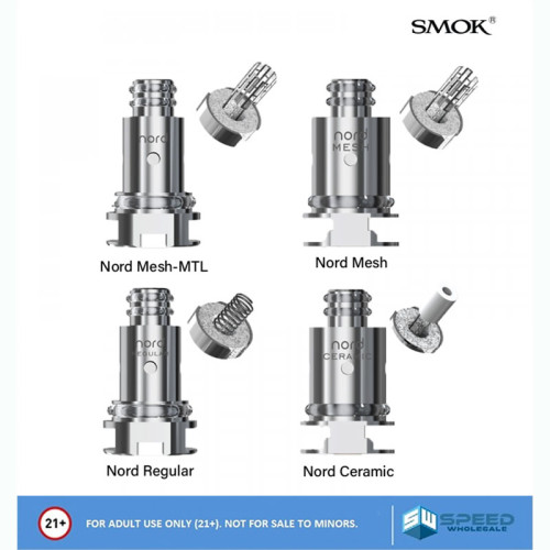 Smok Nord Replacement Coils 5ct/Pk