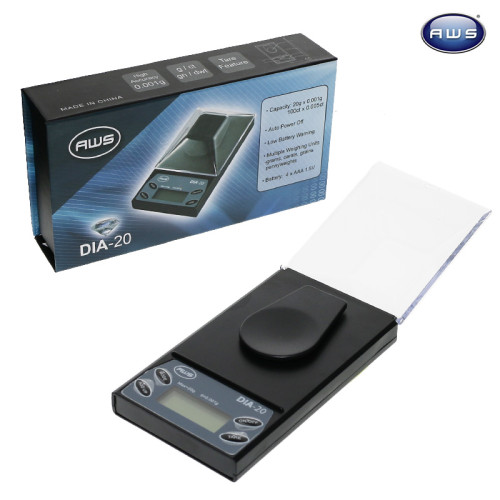 AWS DIA-20 X 0.001G DIGITAL SCALE