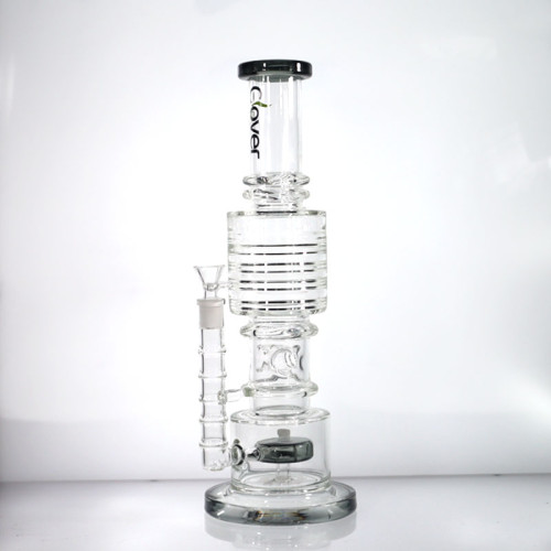 CLOVER GLASS 14 INCH SHOWER HEAD HEAVY WATER PIPE - 1230GM