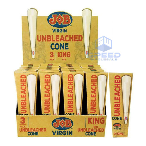 JOB CONE VIRGIN UNBLEACHED KING SIZE 3PK/32CT