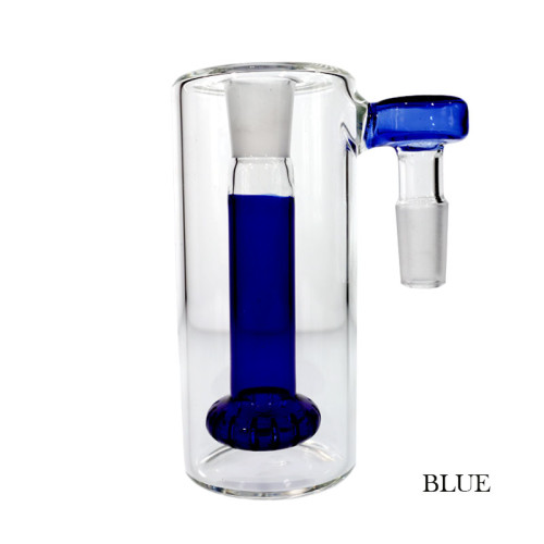 4 INCH GLASS ASH CATHCHER DOWN TUBE 90° SHOWER HEAD 14MM  