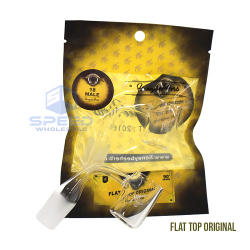 HONEY BEE (YELLOW LINE) 18/18MM 90°