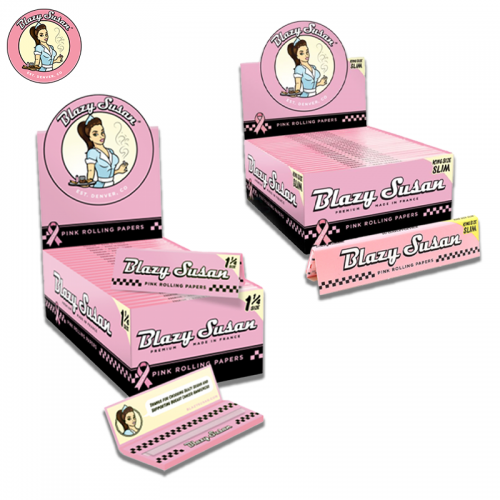 BLAZY SUSAN PINK ROLLING PAPERS