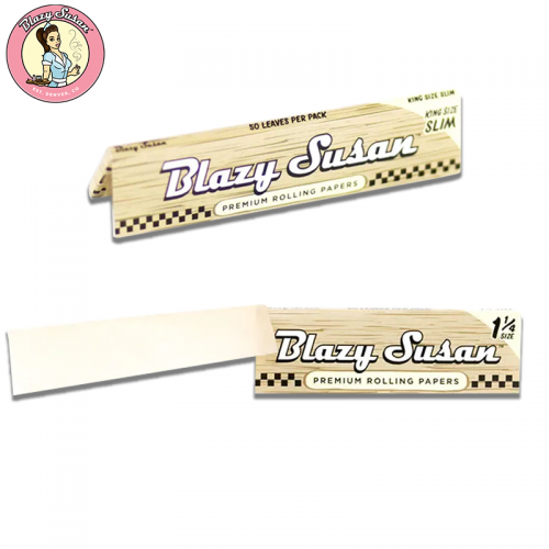 BLAZY SUSAN UNBLEACHED ROLLING PAPERS