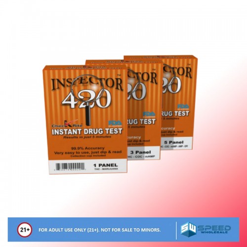 INSPECTOR 420 INSTANT DRUG TESTING KIT - PANEL 3 - 
