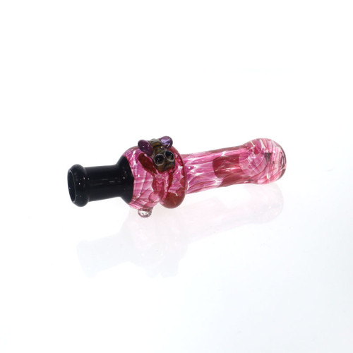 4 INCH GLASS HONEYCOMB ART 10MM NECTAR COLLECTOR TITANIUM TIP
