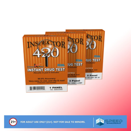 INSPECTOR 420 INSTANT DRUG TESTING KIT - PANEL 1