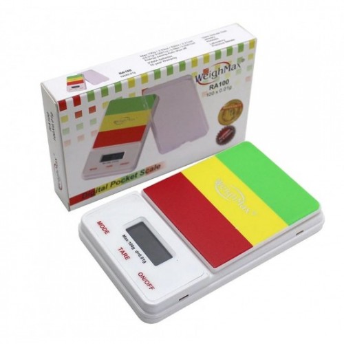 WEIGHMAX DIGITAL POCKET SCALE 100 X 0.1GM (RA-100)             