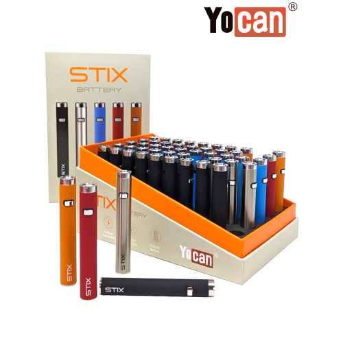Yocan Stix 320mah Replacement Batteries 50ct/Display