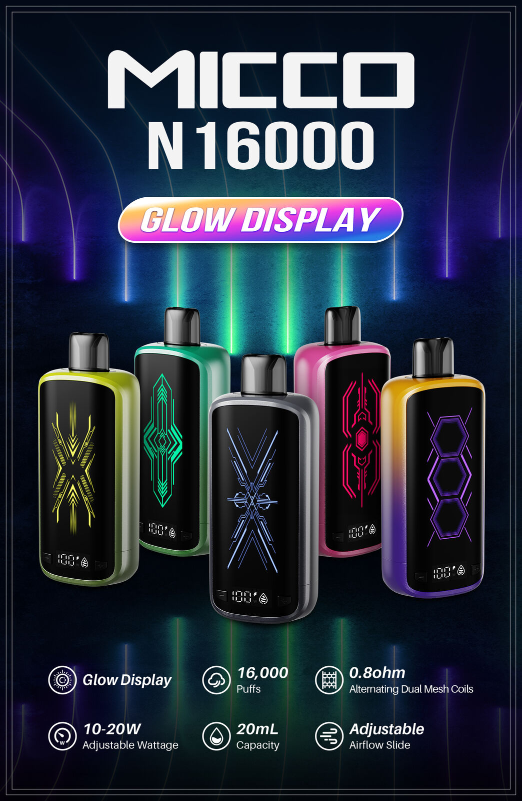 my cool vape flavors Customize Adjust MyCool 40K Puffs Disposable Vape Now!