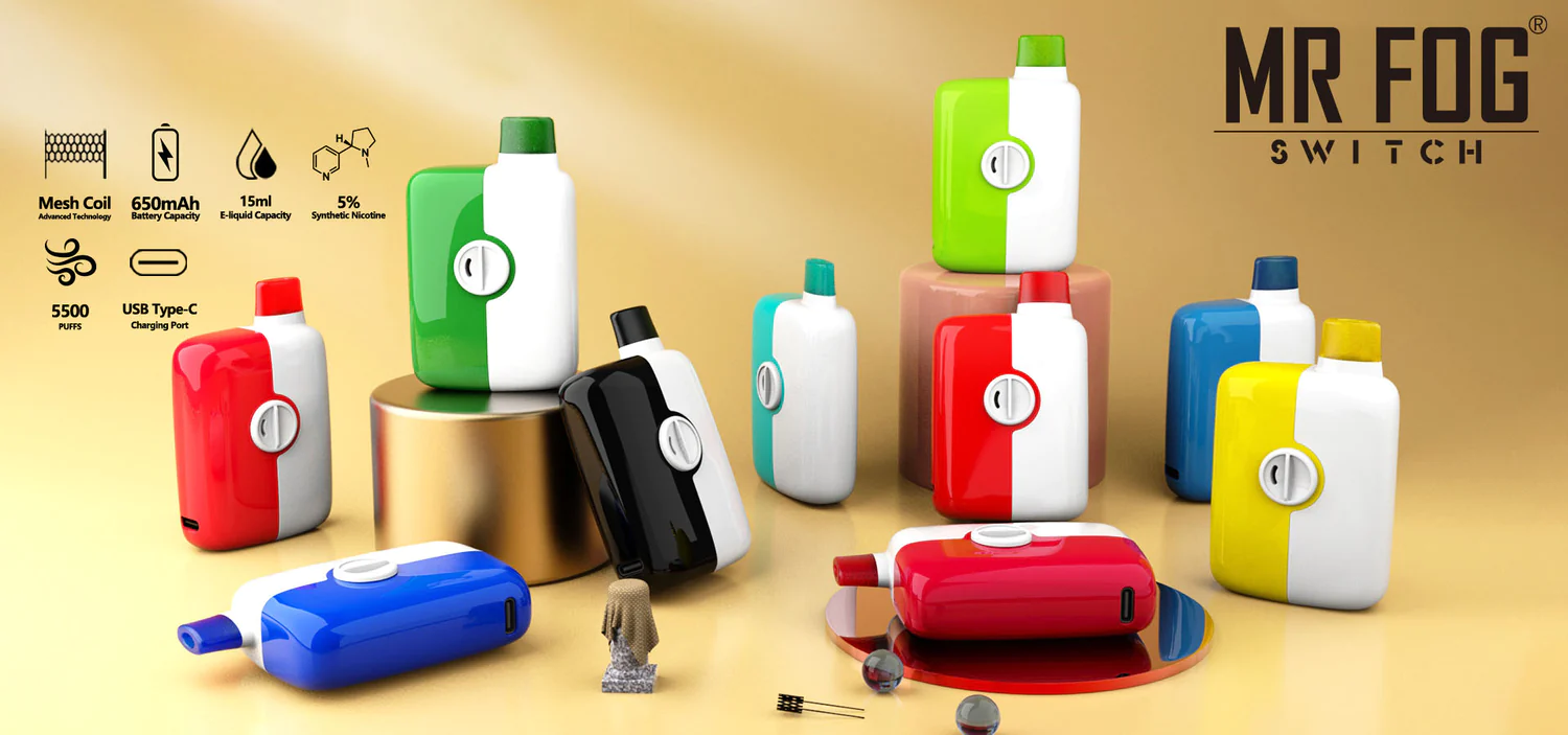 elf bar vape uk MR FOG SWITCH SW600 Disposable Vape
